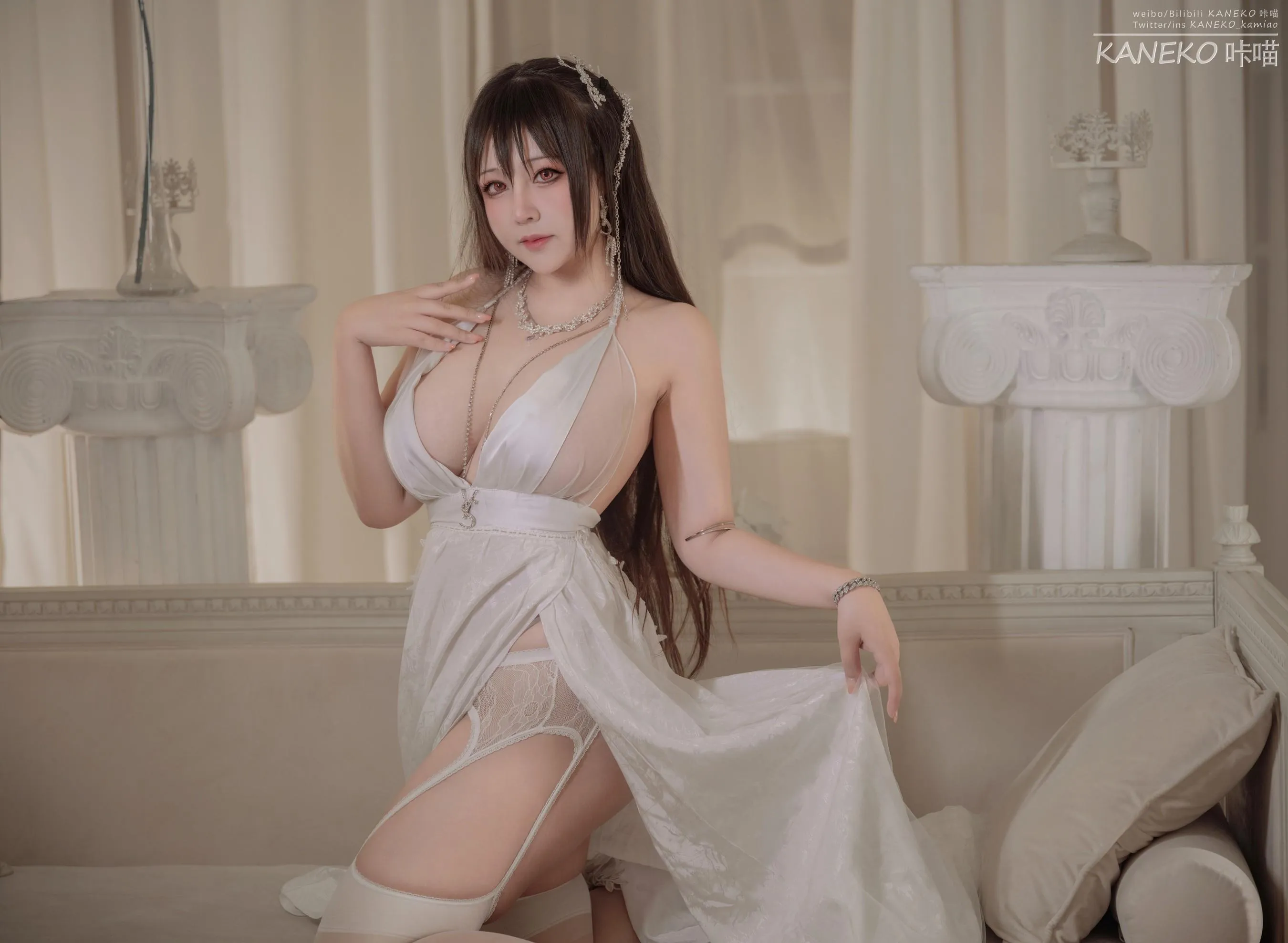 KANEKO_咔喵 – NO.09 大凤婚纱花嫁2.0 [48P]插图5